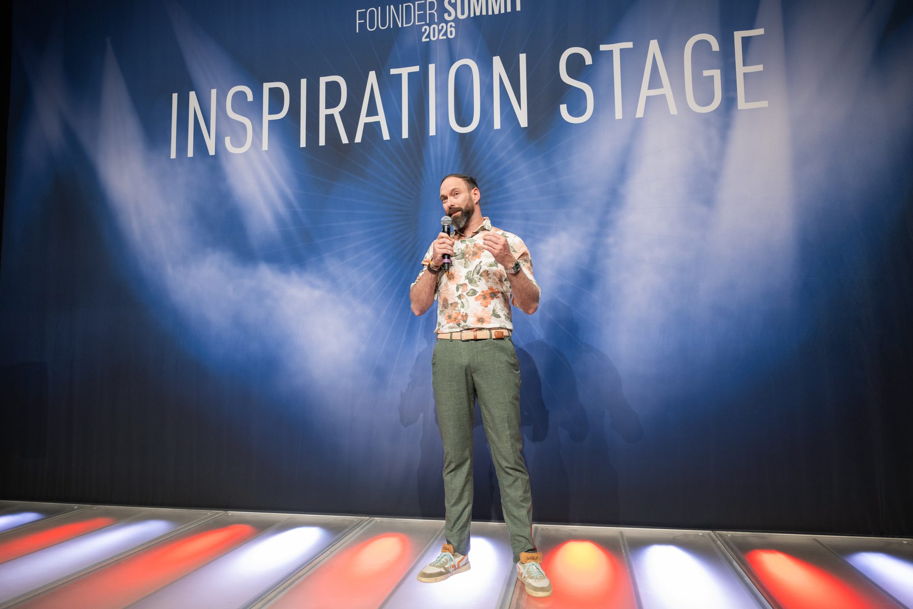 Sebastian Ziegler auf der Inspiration Stage